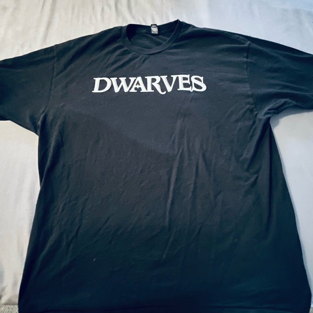 Rock Legends, the Dwarves, XXL logo T-shirt